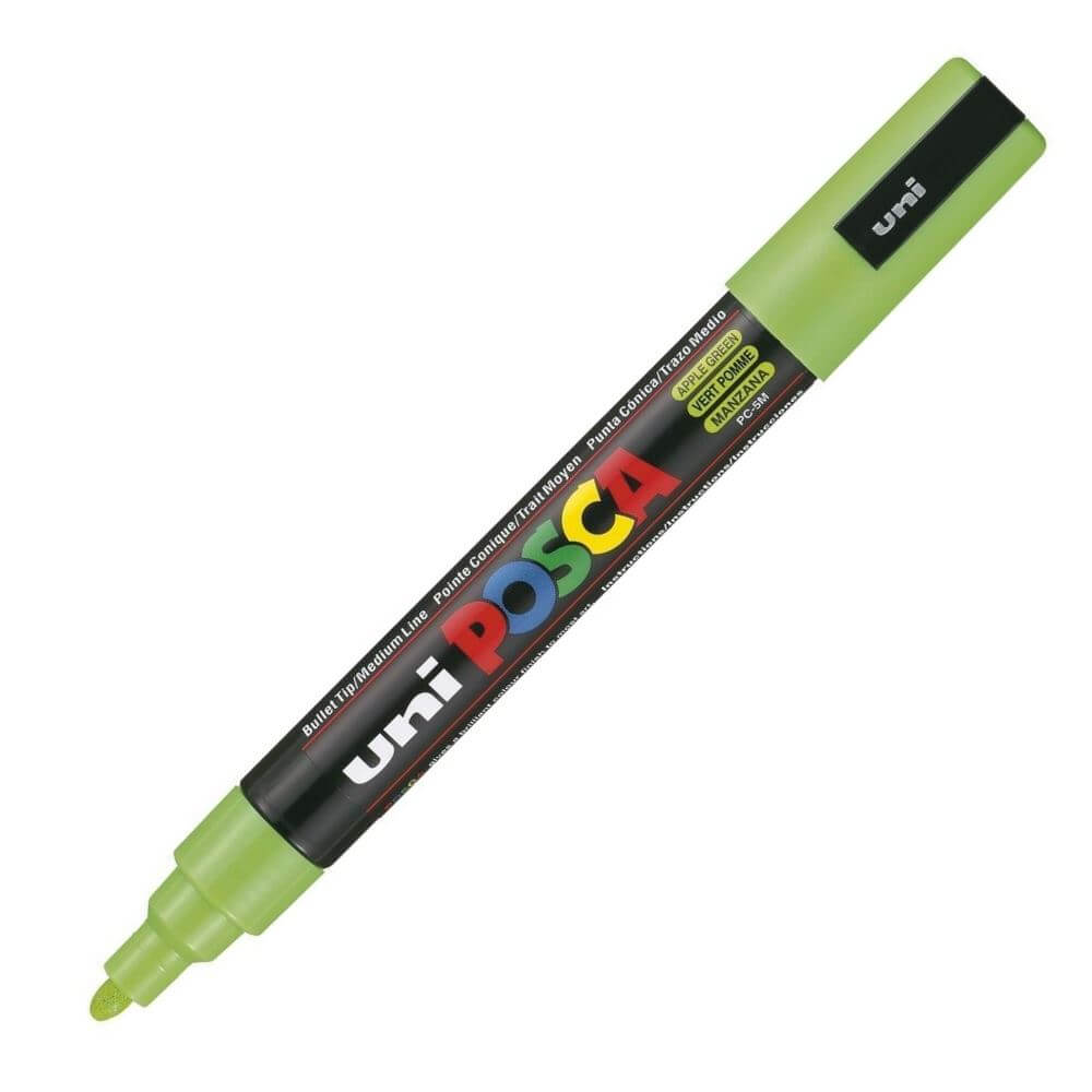 PoscaUni-Ball Posca Μαρκαδόρος Μεσαίος Πράσινο Μήλοpapell.gr