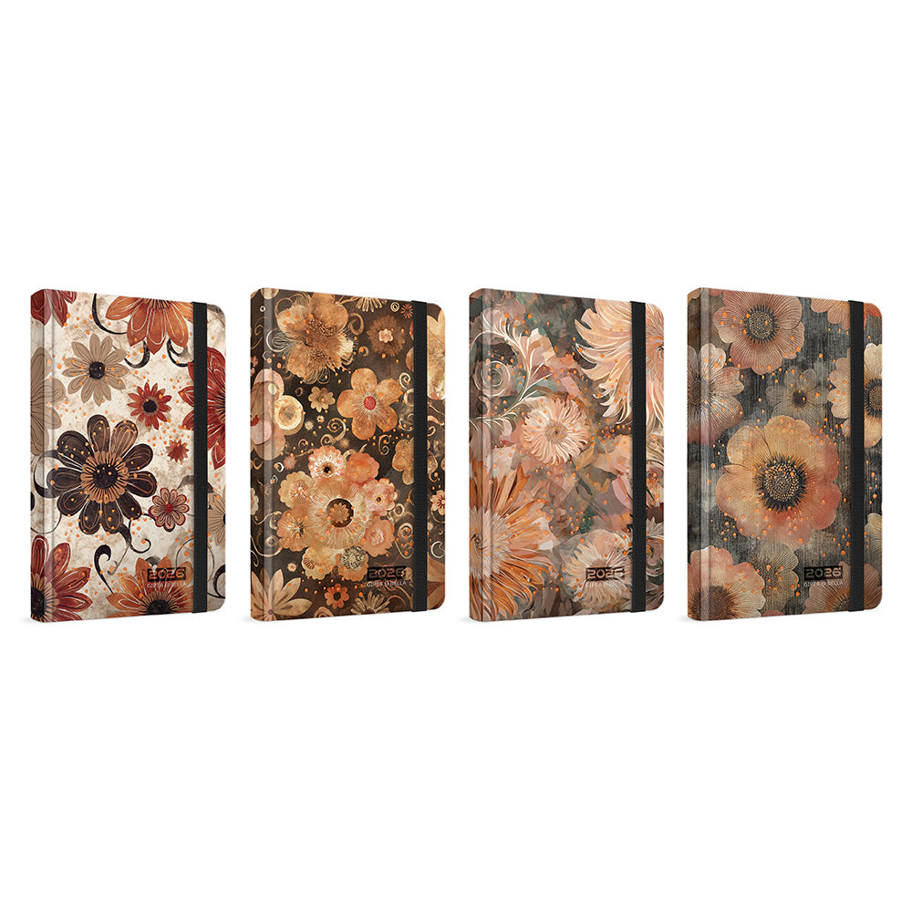 Unipap Ημερήσιο Ημερολόγιο 2026 Bella 17Χ24 εκ 4 Σχέδια - 1 Τμχ