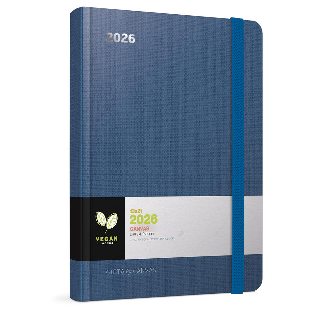 Unipap Ημερήσιο Ημερολόγιο 2026 Canvas 13Χ21 εκ