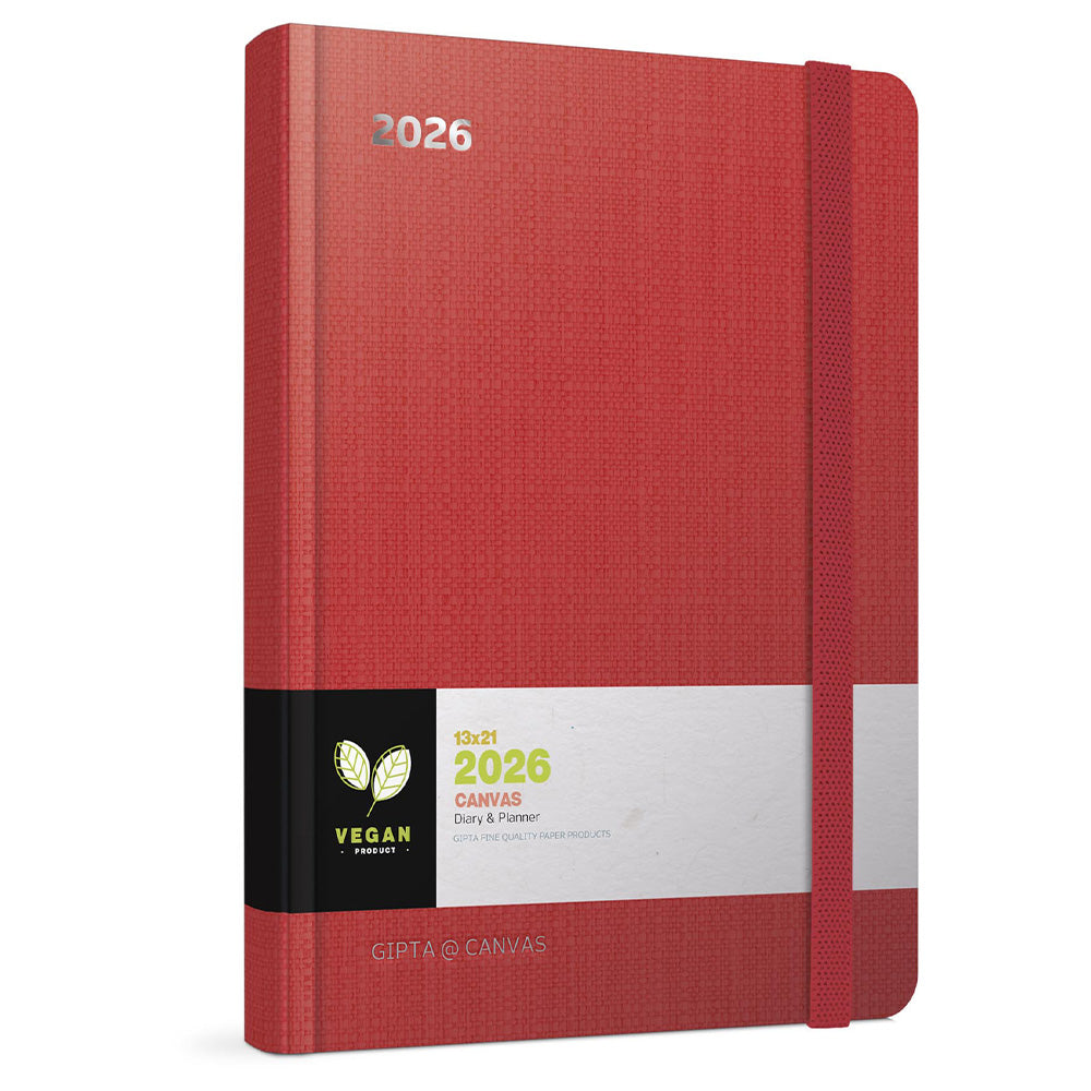 Unipap Ημερήσιο Ημερολόγιο 2026 Canvas 13Χ21 εκ