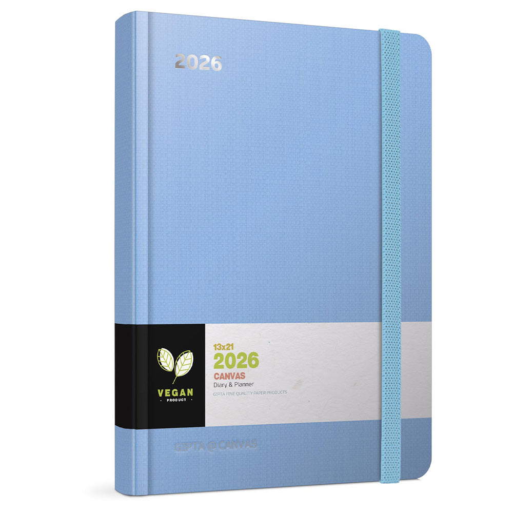 Unipap Ημερήσιο Ημερολόγιο 2026 Canvas 13Χ21 εκ