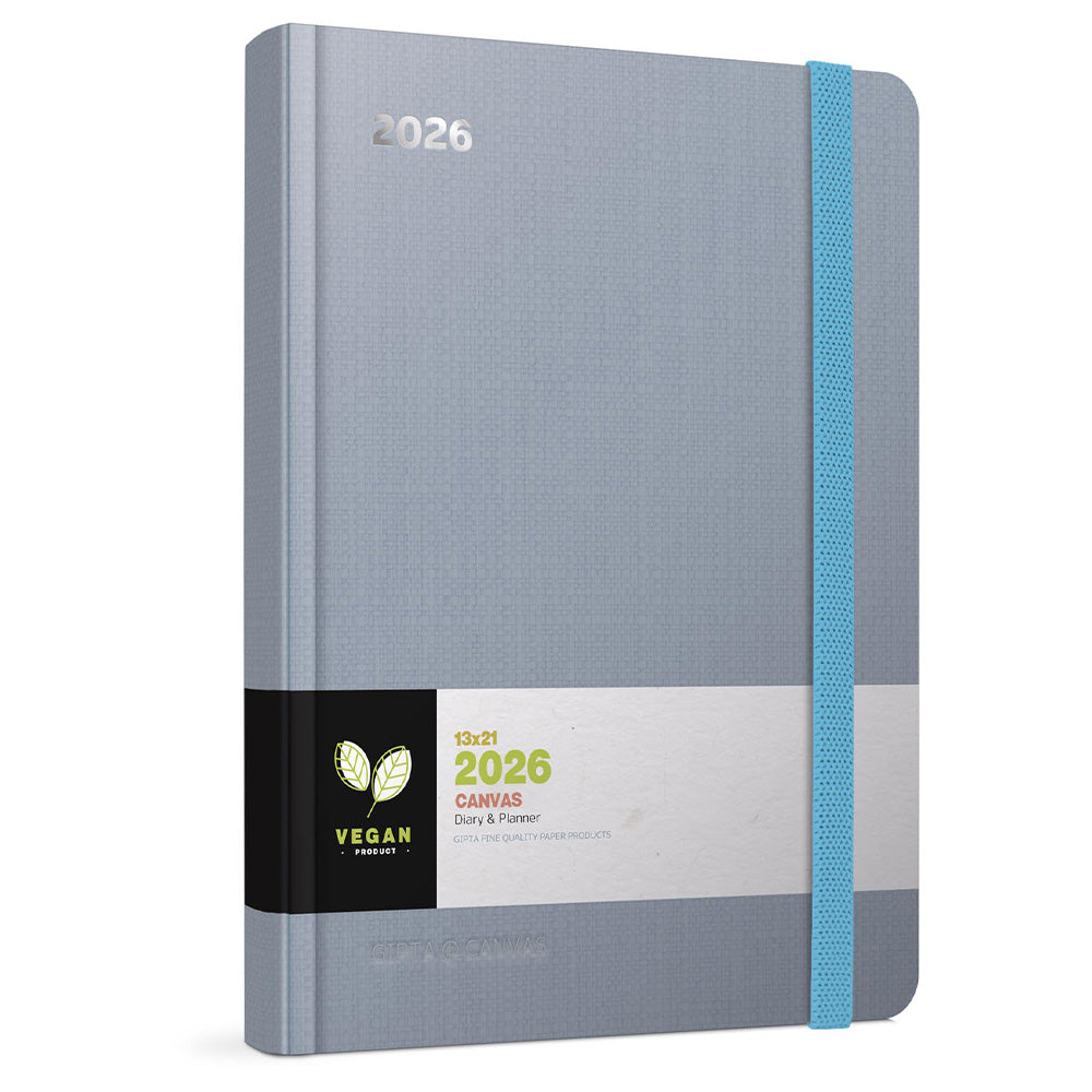 Unipap Ημερήσιο Ημερολόγιο 2026 Canvas 13Χ21 εκ