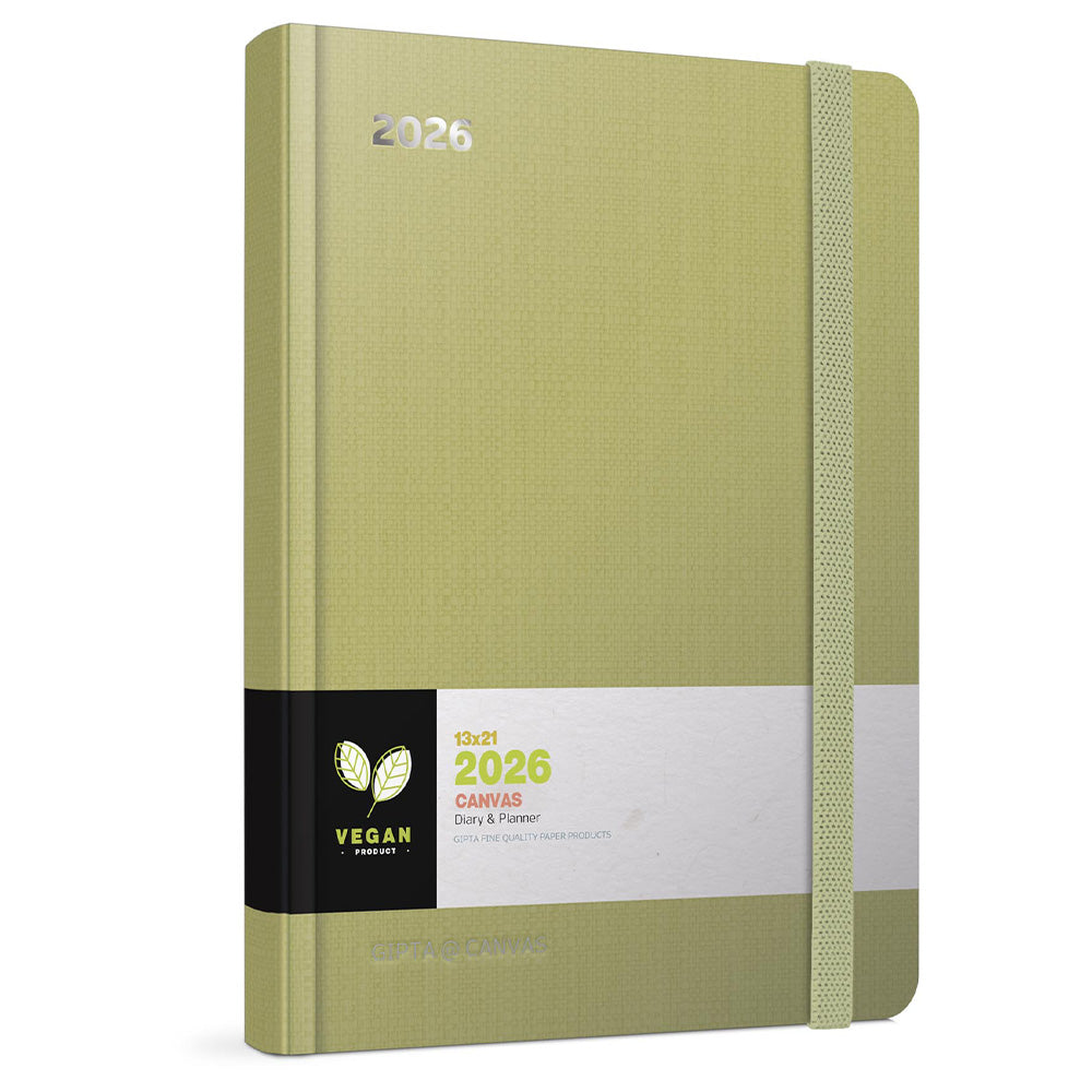 Unipap Ημερήσιο Ημερολόγιο 2026 Canvas 13Χ21 εκ
