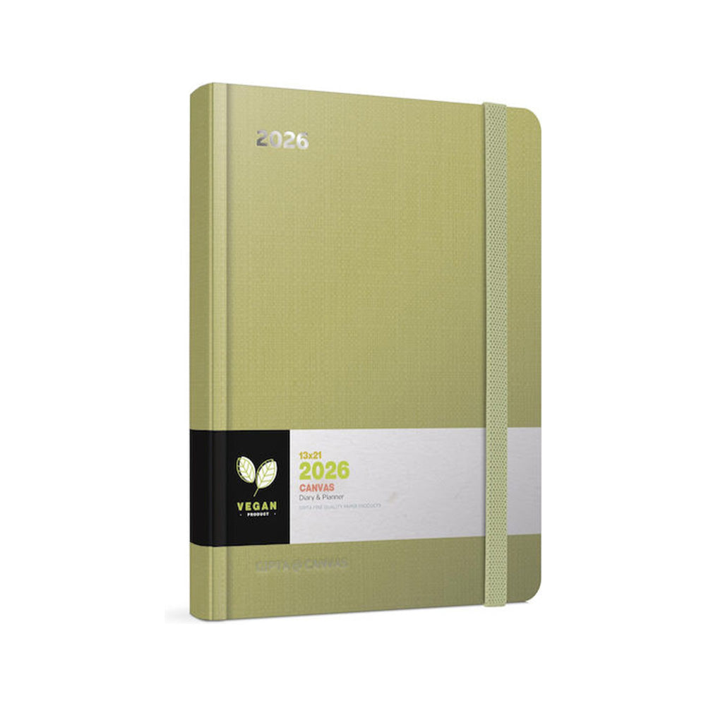 Unipap Ημερήσιο Ημερολόγιο 2026 Canvas 9x14 εκ