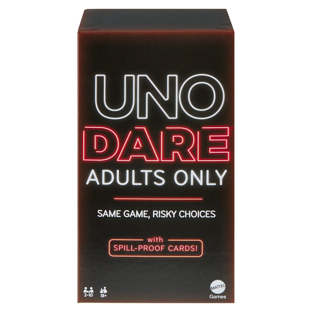 Mattel UNO Dare – Επιτραπέζιο Παιχνίδι με Κάρτες & Προκλήσεις για Ενήλικες