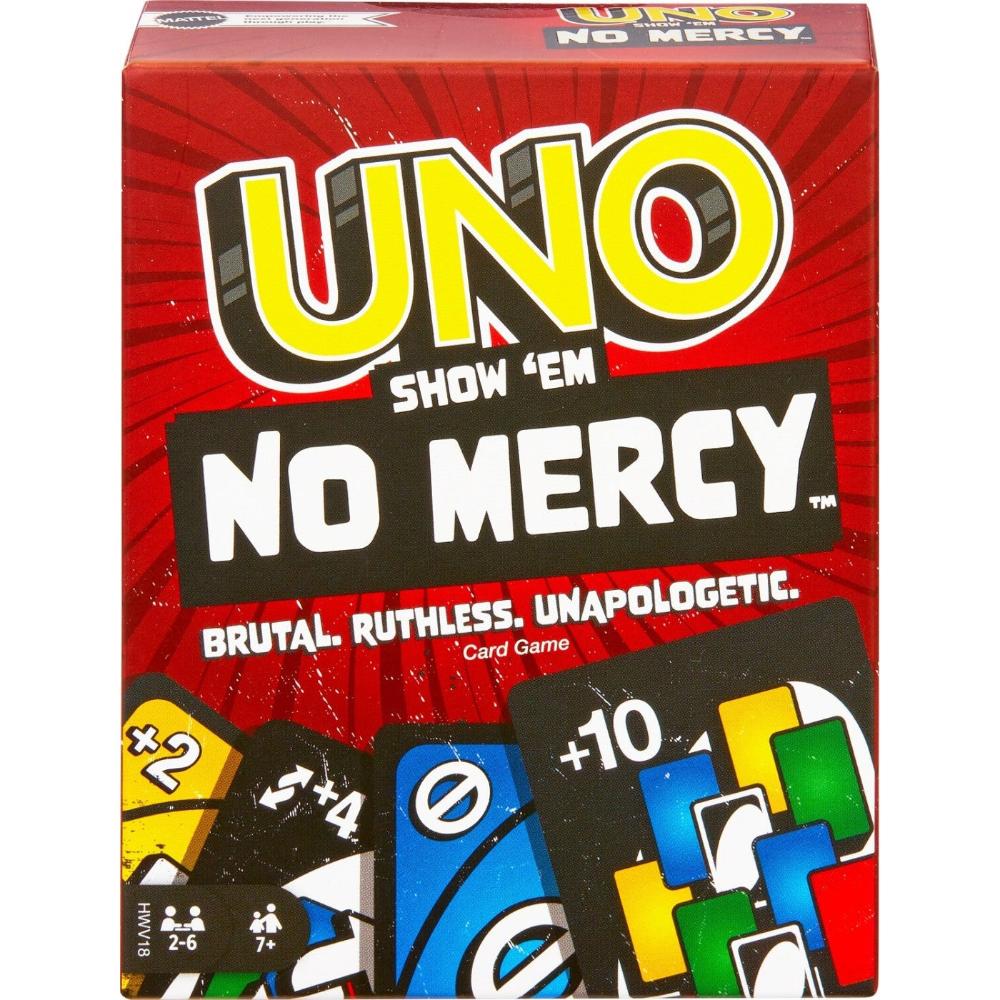 Uno No Mercy Card Game