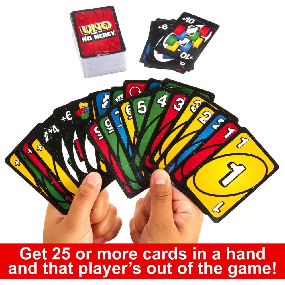 Uno No Mercy Card Game