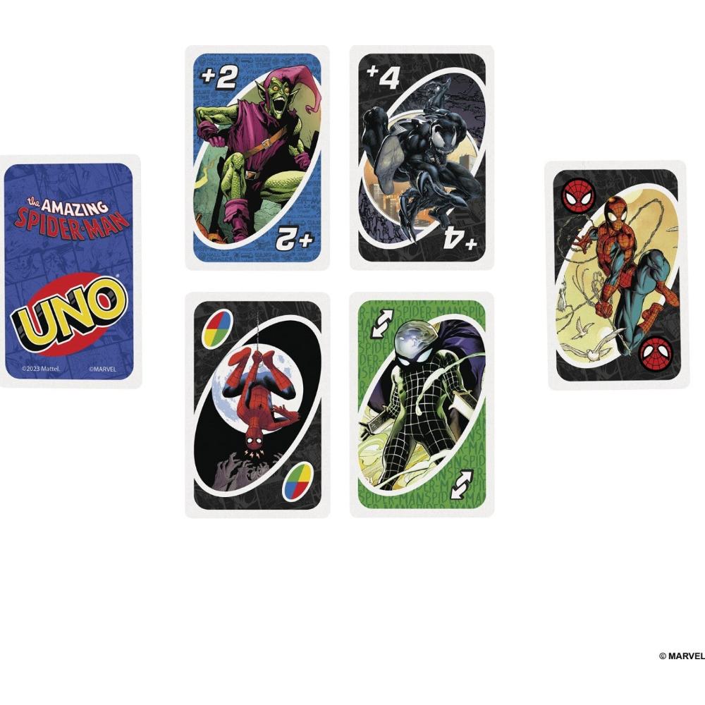 Uno The Amazing Spiderman Card Game