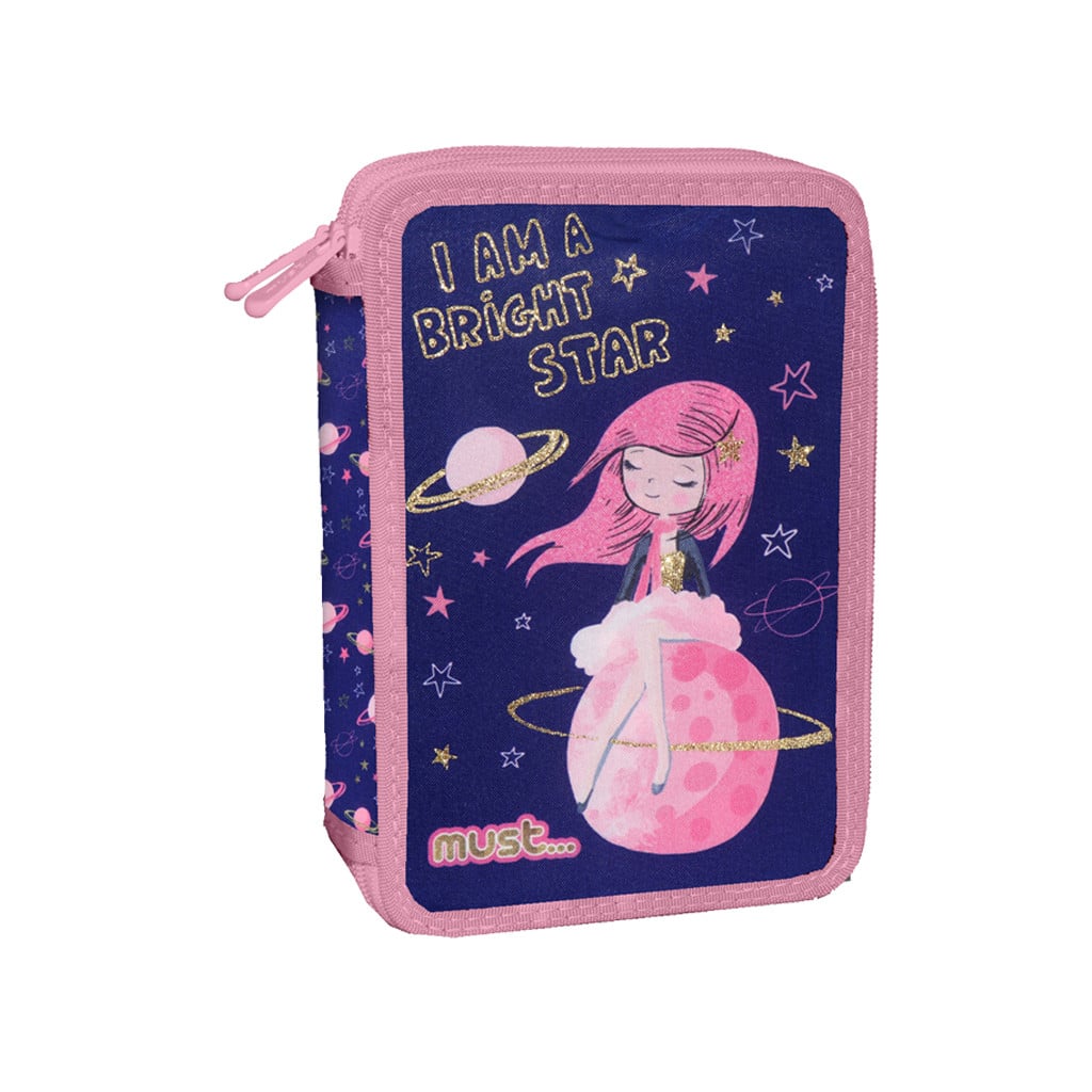 Κασετινα Διπλη Γεματη I Am A Bright Star 5X15X21Cm Must