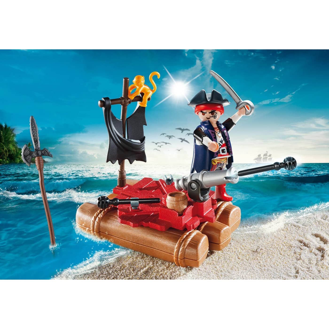 5655 Playmobil Pirates Βαλιτσακι Πειρατης Με Σχεδια