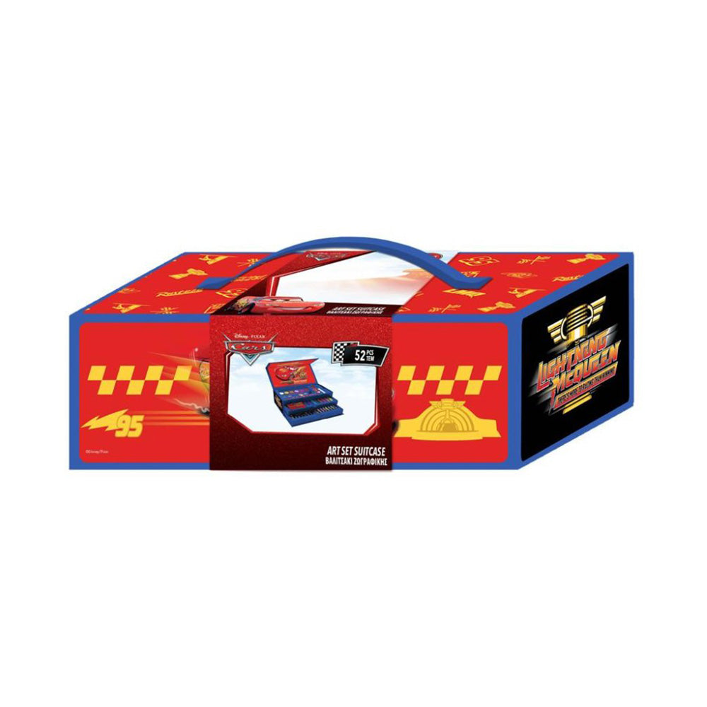 Βαλιτσάκι Ζωγραφικής Disney Cars 27,7x14x12,7εκ