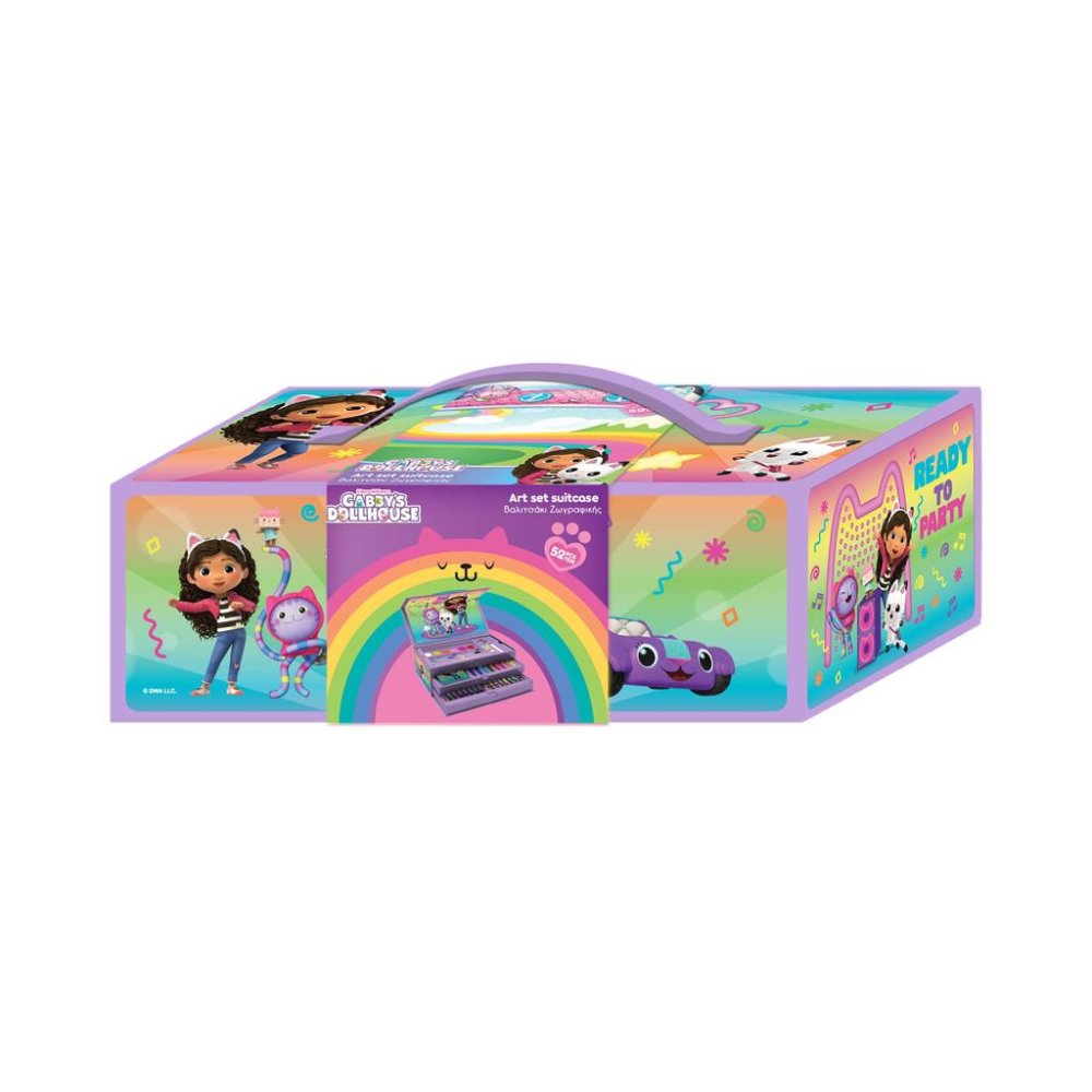  Βαλιτσάκι Ζωγραφικής Gabby's Dollhouse 27,7x14x12,7εκ