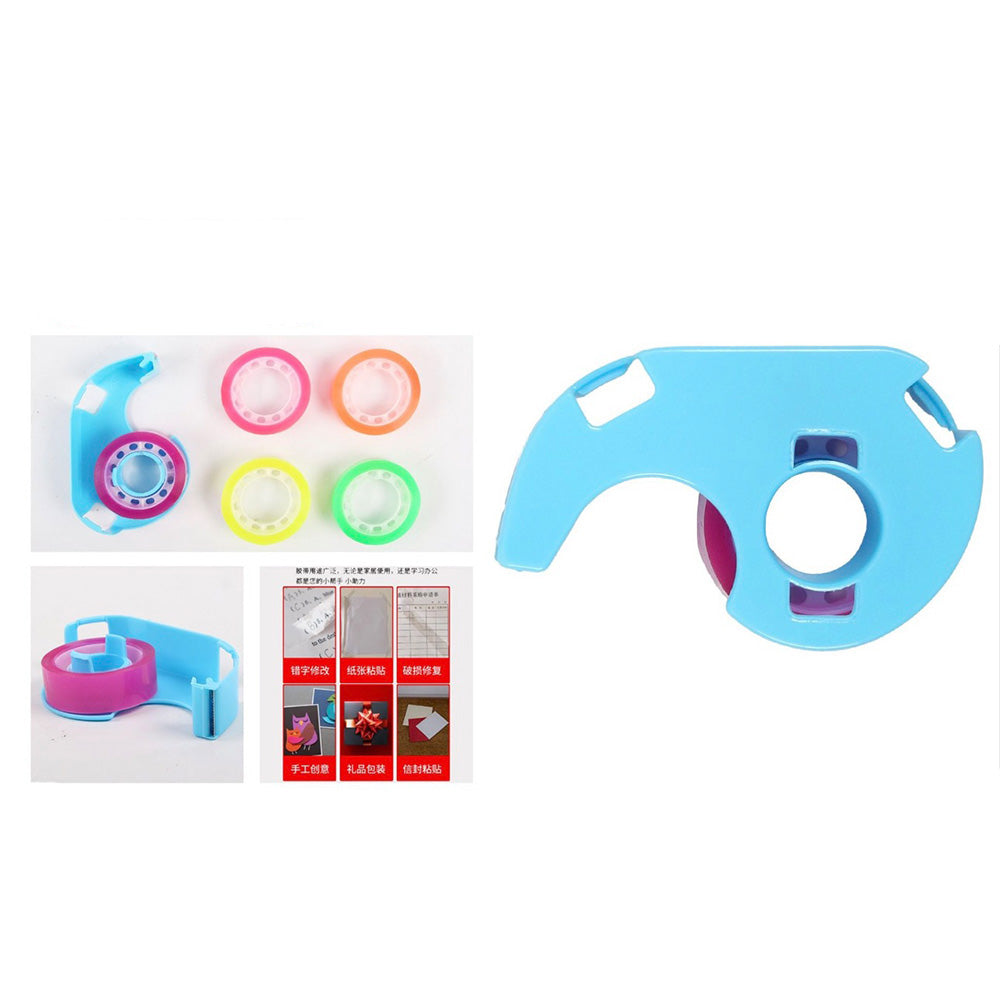 Βάση Σελοτέιπ με 5 Πολύχρωμα Ανταλλακτικά