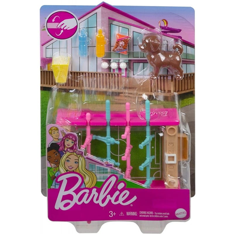 Barbie Επιπλα Mini Playset Game Night Theme