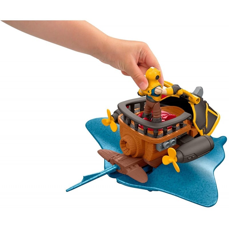 Imaginext Captain Nemo &Amp; Stingray