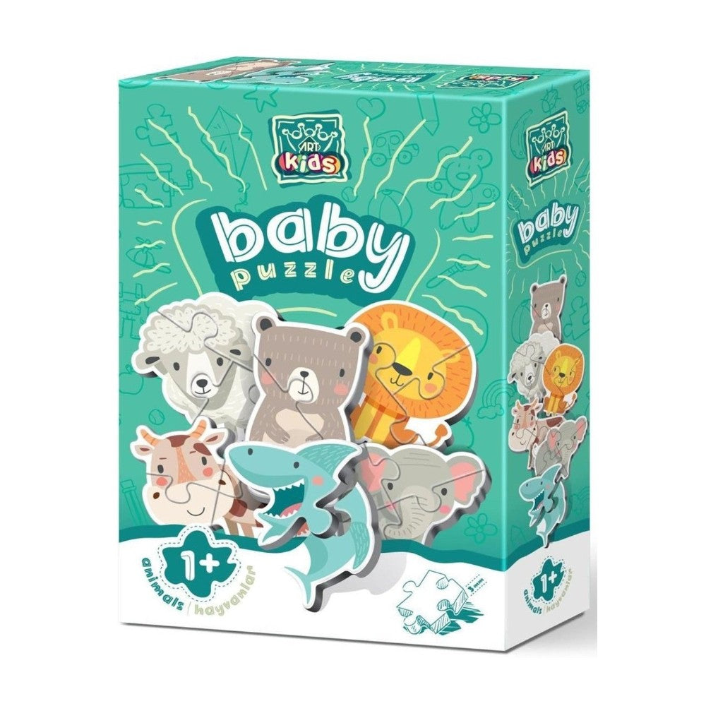 Βρεφικό Puzzle Baby Animals 19 Τμχ