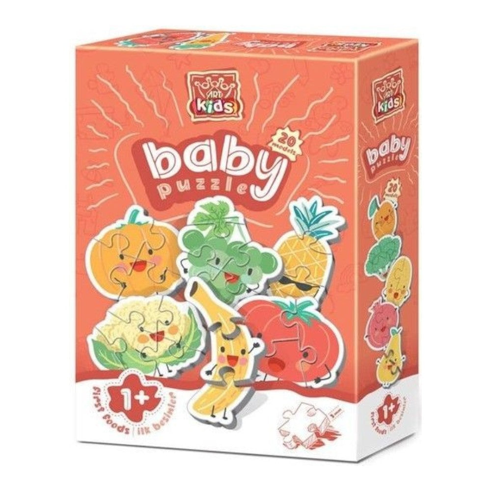 Βρεφικό Puzzle Baby First Foods 2-3-4-5 Τμχ