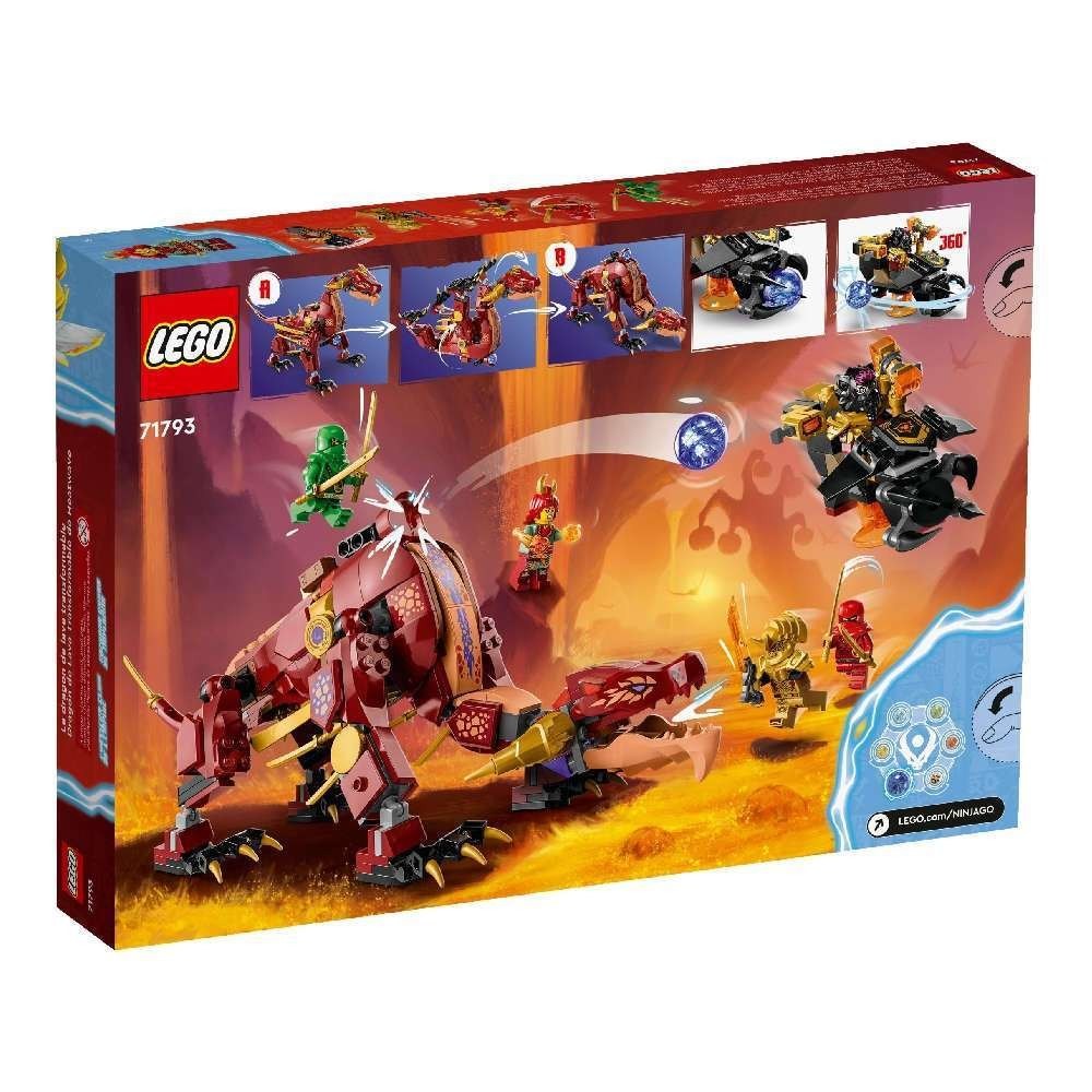 71793 Lego Ninjago Heatwave Transforming Lava Dragon