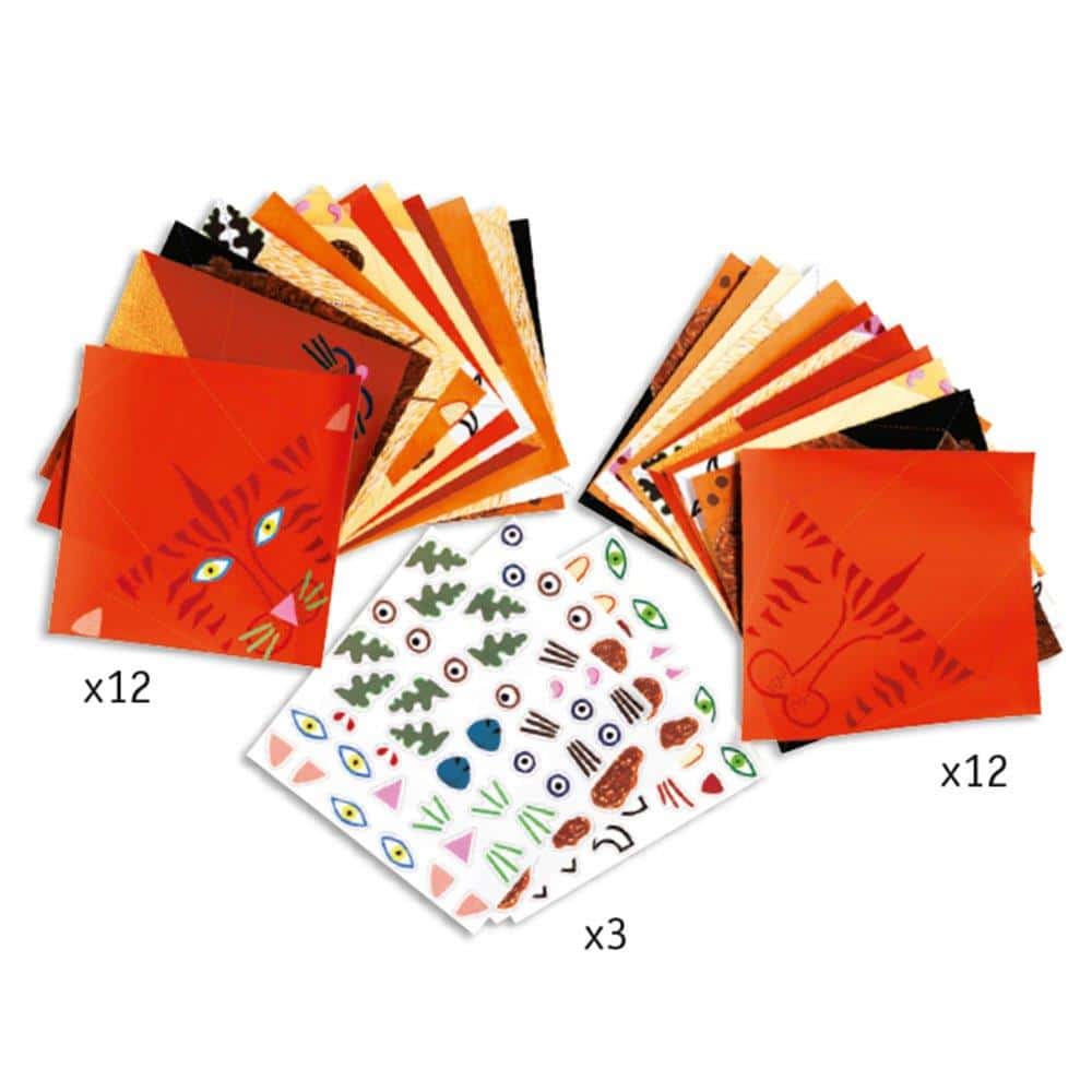 Djeco Origami Κατασκευη Ζωακια