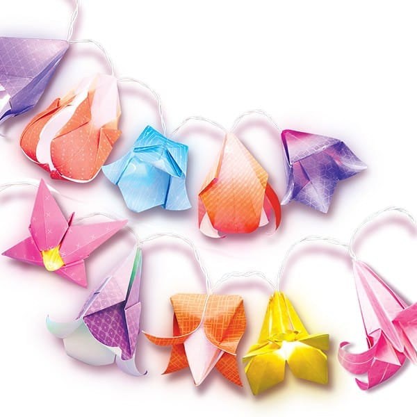 4M Κατασκευη Origami Φωτακια Λουλουδια