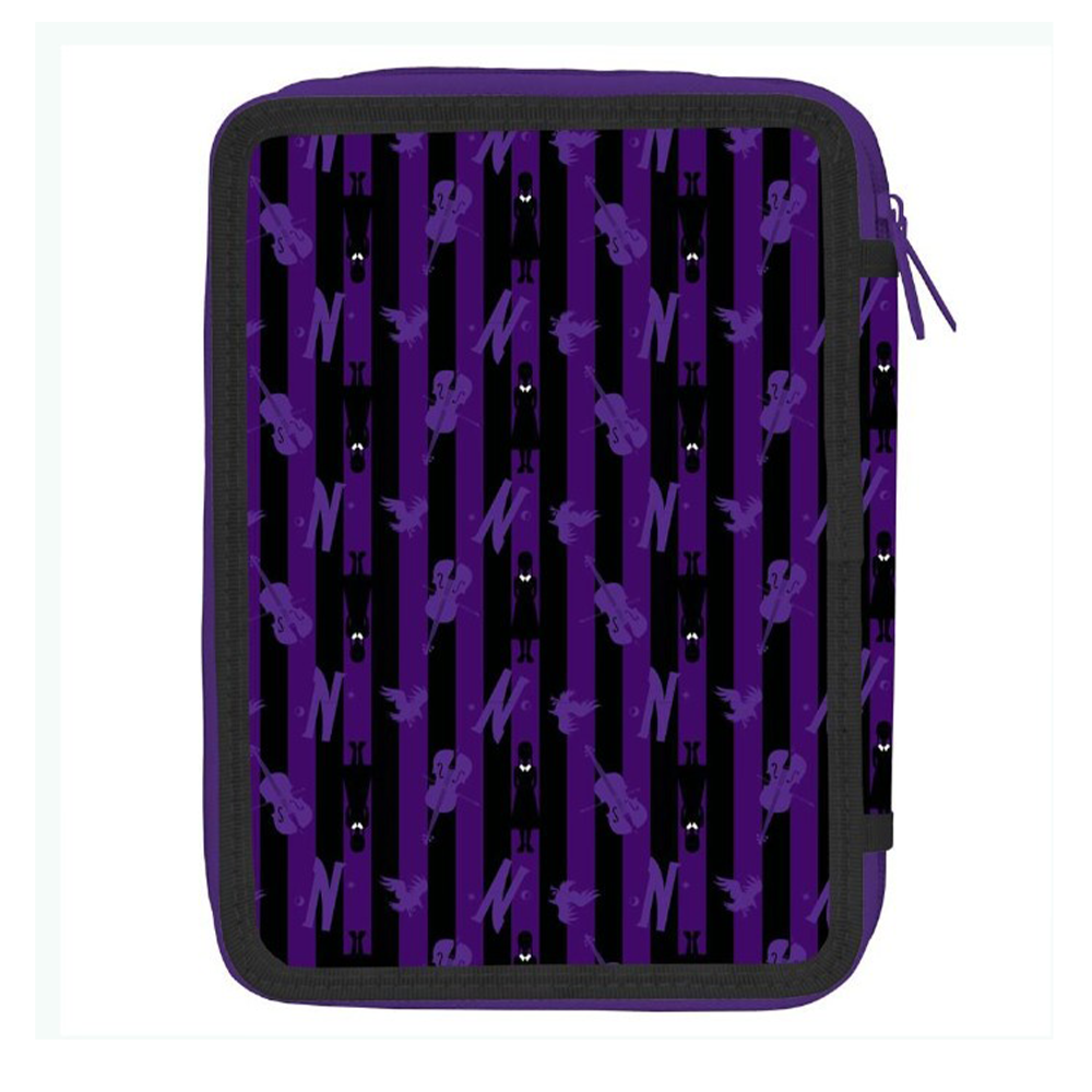 Must Team Κασετίνα Διπλή Γεμάτη Wednesday Hand 15X5X21εκ