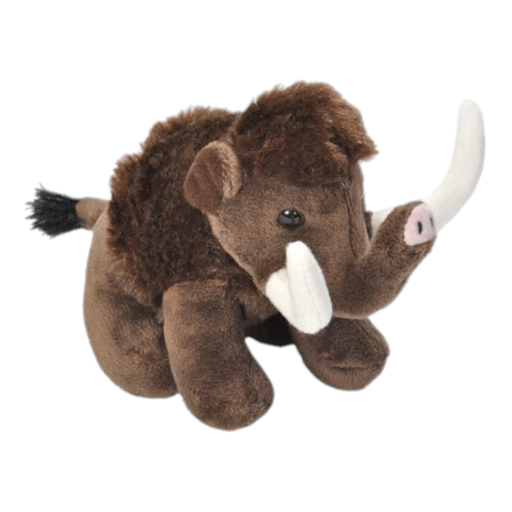 Wild Republic Pocketkins Eco Λούτρινο Woolly Mamouth- Μαμούθ 13εκ