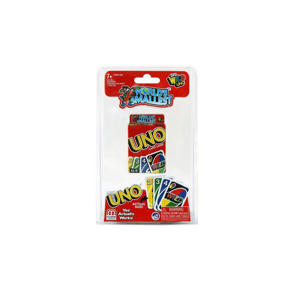 World’s Smallest Uno