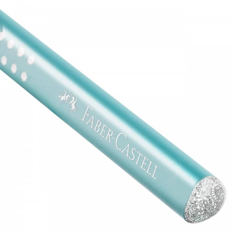 Faber Castell Μολυβι Jumbo Sparkle Turquoise