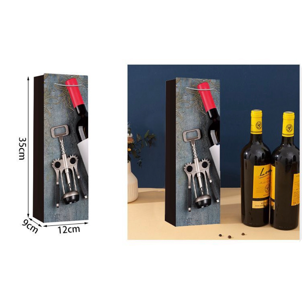 Χάρτινη Σακούλα Δώρου για Μπουκάλι Wine Opener 35 x 12 x 9 εκ – 1 Τμχ