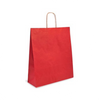 OEMΧάρτινη Σακούλα Δώρου Κόκκινη Kraft 27X22X12εκpapell.gr