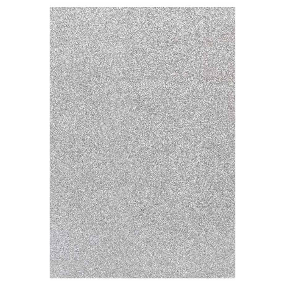 GROOVYGroovy Χαρτόνι Glitter 50Χ70εκ 250gsm Ασημίpapell.gr