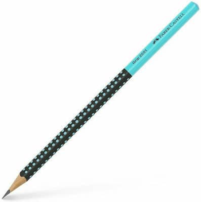 Faber Castell Μολυβι Jumbo Grip Διχρωμο Μαυρο- Τιρκουαζ