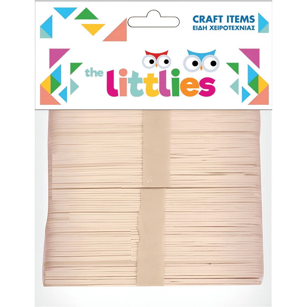 THE LITTLIESThe Littlies Ξυλάκια Χειροτεχνίας 150 Εκ 80 Τμχpapell.gr