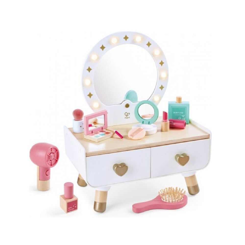 Hape Role Play Ξύλινο My Stylish Dressing Table 