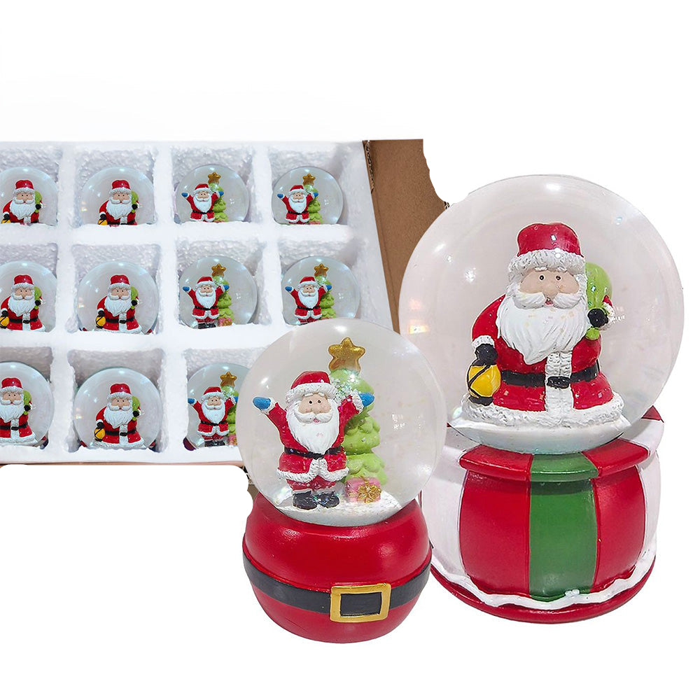 Χριστουγεννιάτικη Χιονόμπαλα Άγιος Βασίλης 8εκ 