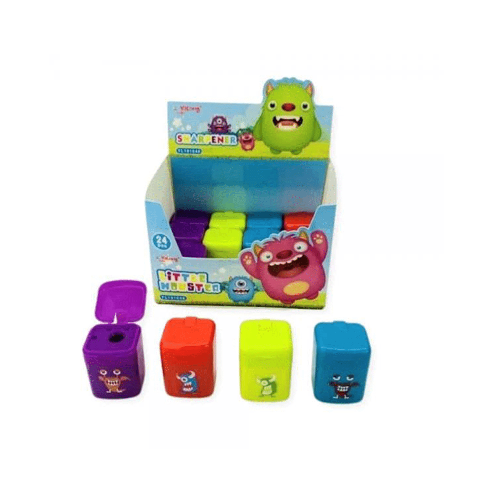 Ξυστρα Yalong Little Monsters 4 Χρωματα