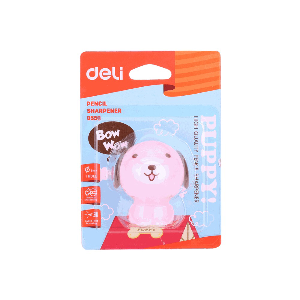 PilotDeli Ξύστρα Βαρελάκι Μονή Πλαστική Magic Zoo 8mm 1 Τμχpapell.gr