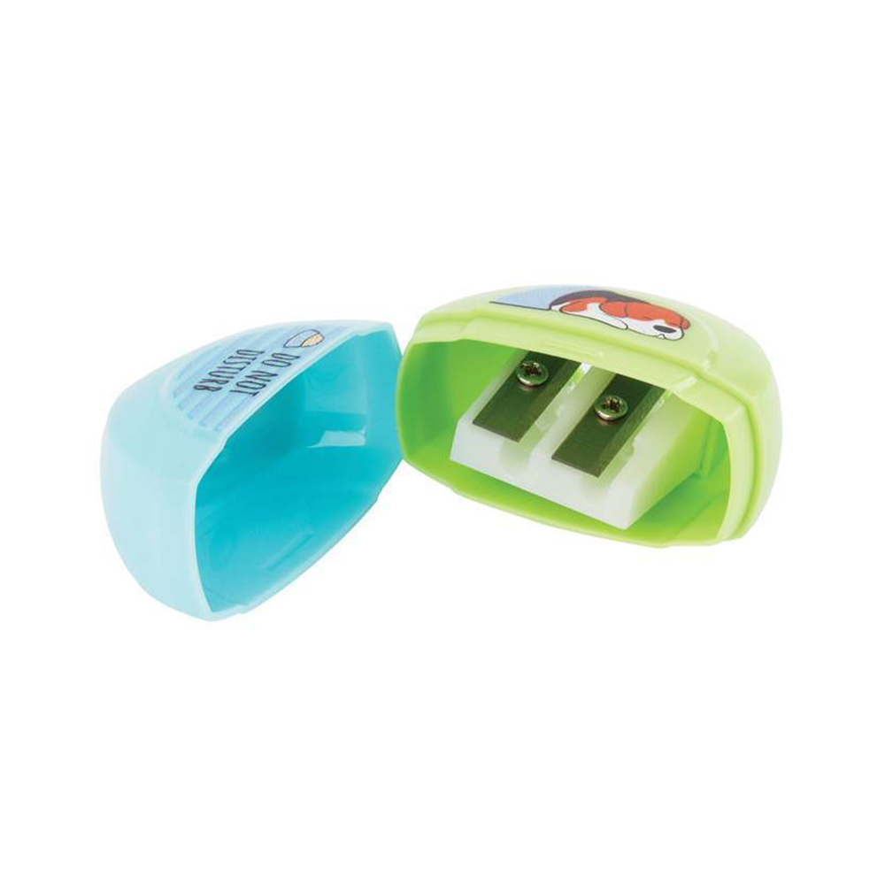 MeshuMeshu Ξύστρα Βαρελάκι Διπλή Πλαστική Best Friend  1 Τμχpapell.gr