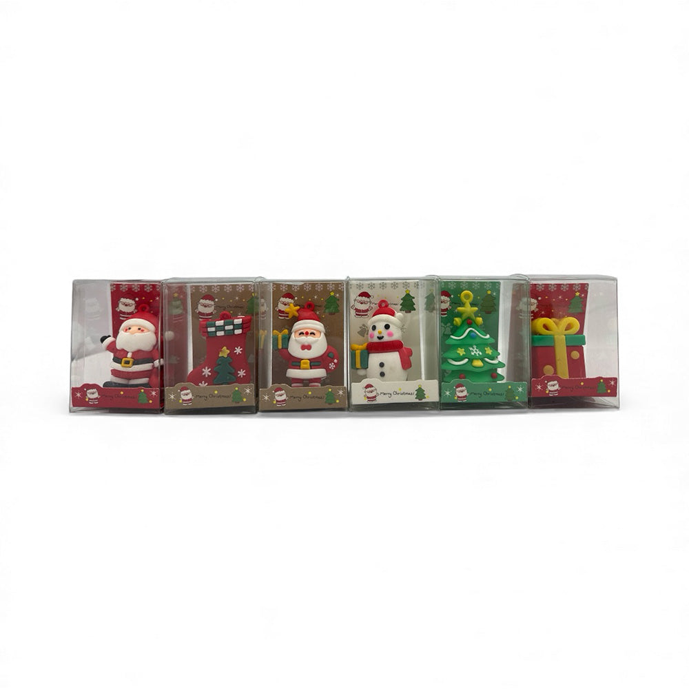 Χριστουγεννιάτικο Διακοσμητικό – 6εκ, 6 Σχέδια (1τμχ)