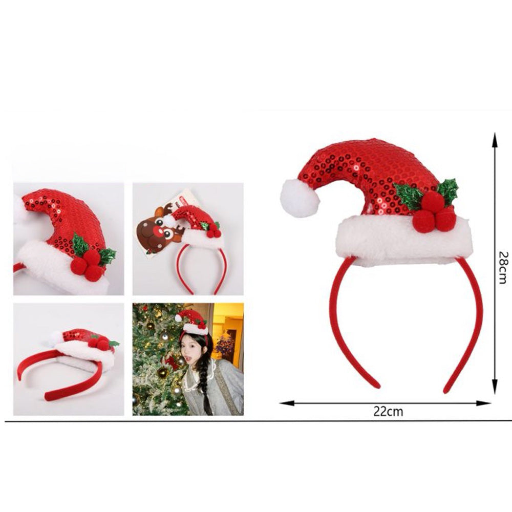 Χριστουγεννιάτικη Στέκα Με Σκουφάκι Αη Βασίλη 28x22εκ