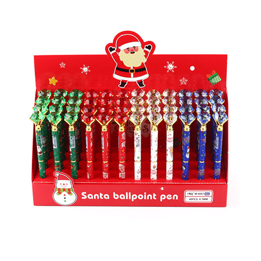 papell.grΧριστουγεννιατικο Στυλο Με Διαμαντακι 4 Σχεδια 0,7Μμpapell.gr