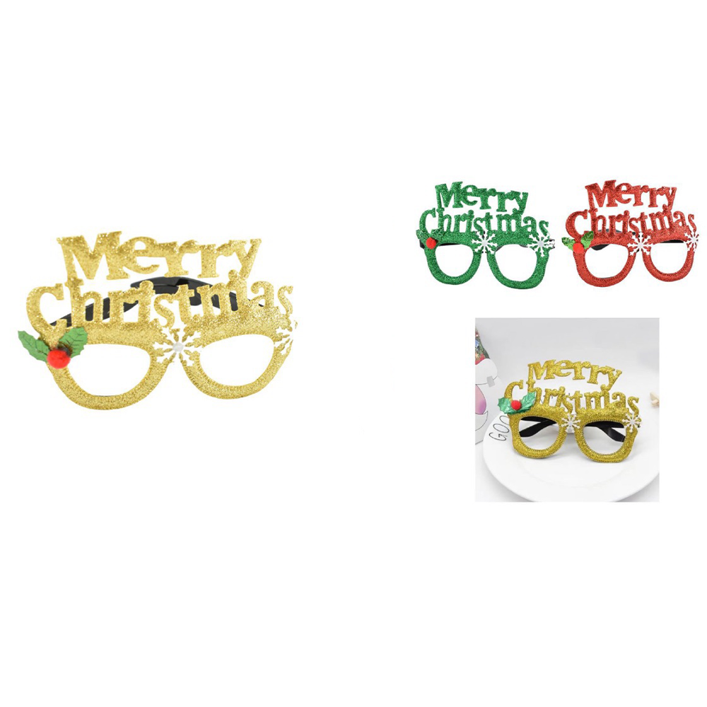 Χριστουγεννιάτικα Γυαλιά Merry Christmas  Glitter