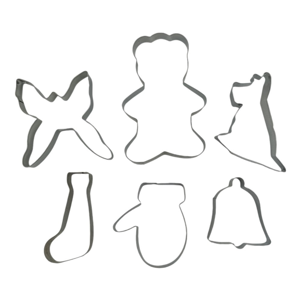 OEMΧριστουγεννιάτικα Κουπάτ Ζαχαροπλαστικής 6Τμχpapell.gr