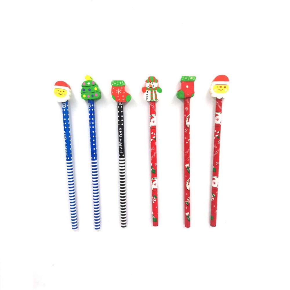 Μολυβια Με Γομα Xmas 3 Τεμ