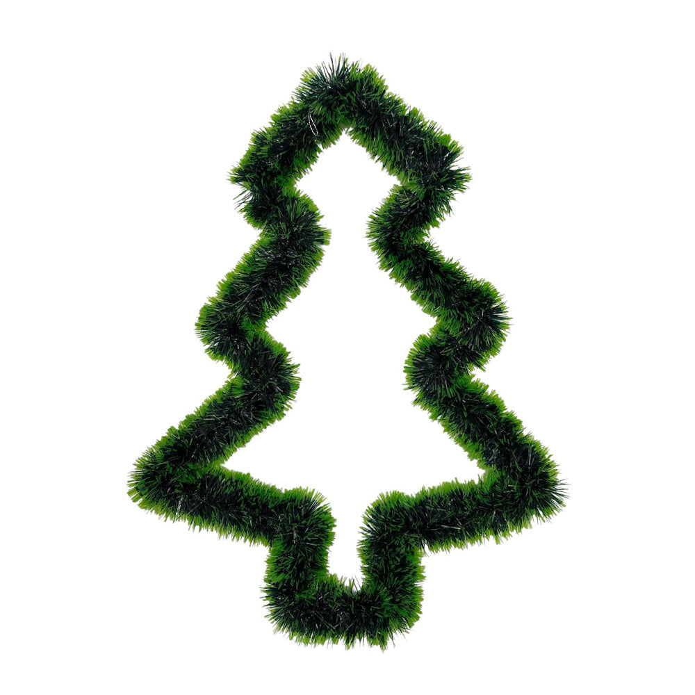 Χριστουγεννιάτικο Κρεμαστό Διακοσμητικό Δεντράκι Tinsel 50cm – 2 Χρώματα (1 Τεμάχιο)