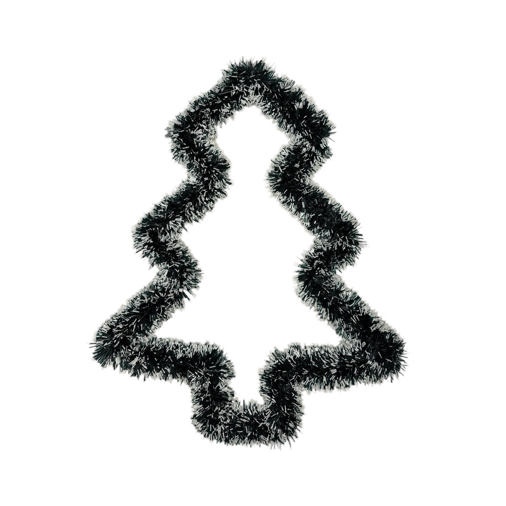 Χριστουγεννιάτικο Κρεμαστό Διακοσμητικό Δεντράκι Tinsel 50cm – 2 Χρώματα (1 Τεμάχιο)