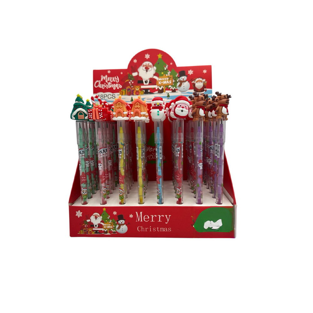 Χριστουγεννιάτικο Μαγικό Μολύβι 6 Σχέδια - 1 Τμχ