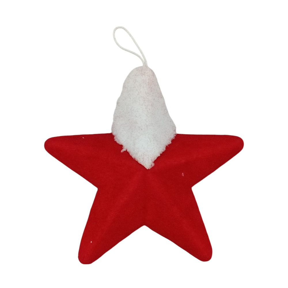 Χριστουγεννιάτικο Στολίδι Κόκκινο Αστέρι Φελιζόλ 24εκ