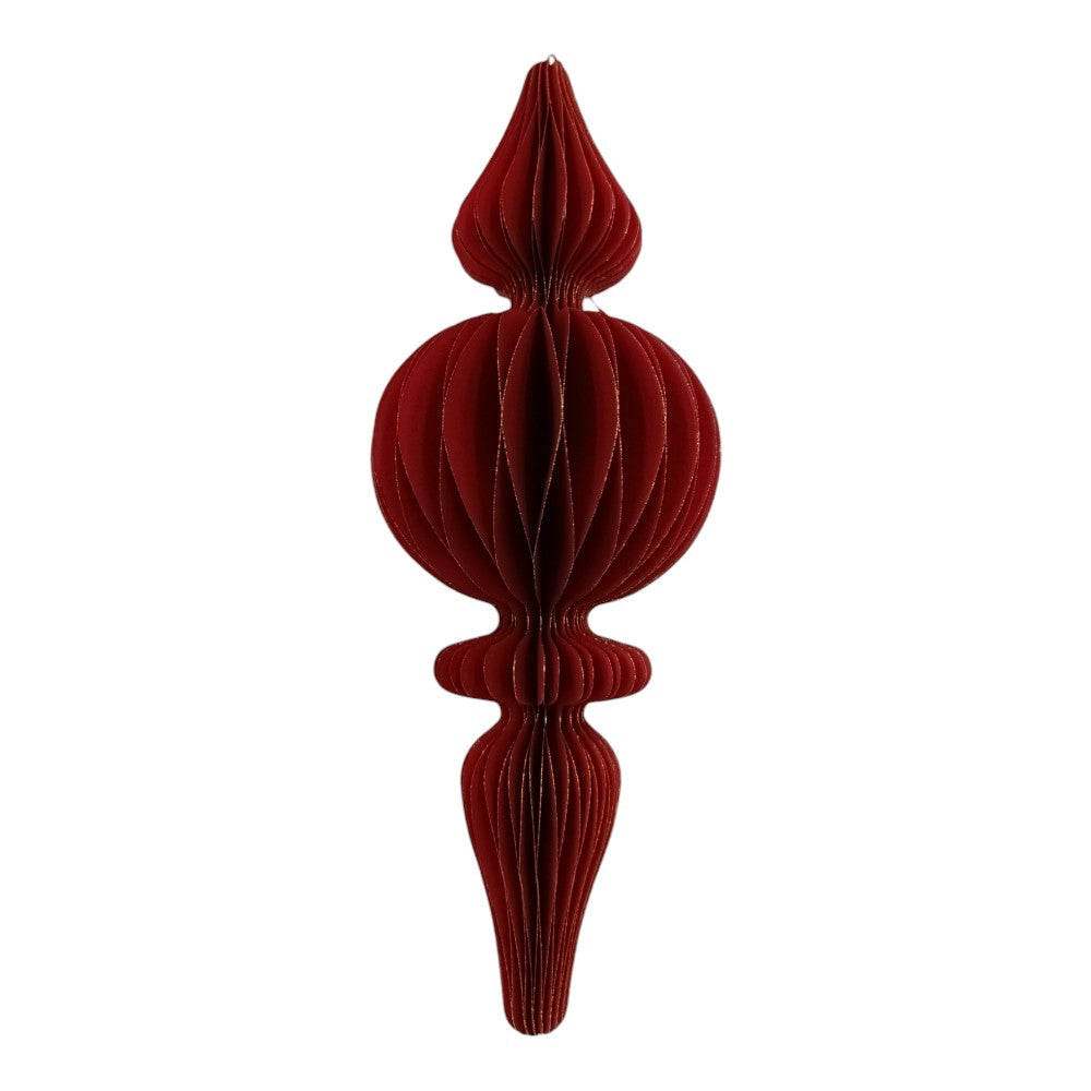 OEMΧριστουγεννιάτικο Χάρτινο Στολίδι 3D Κορυφή 30Χ5.5εκpapell.gr