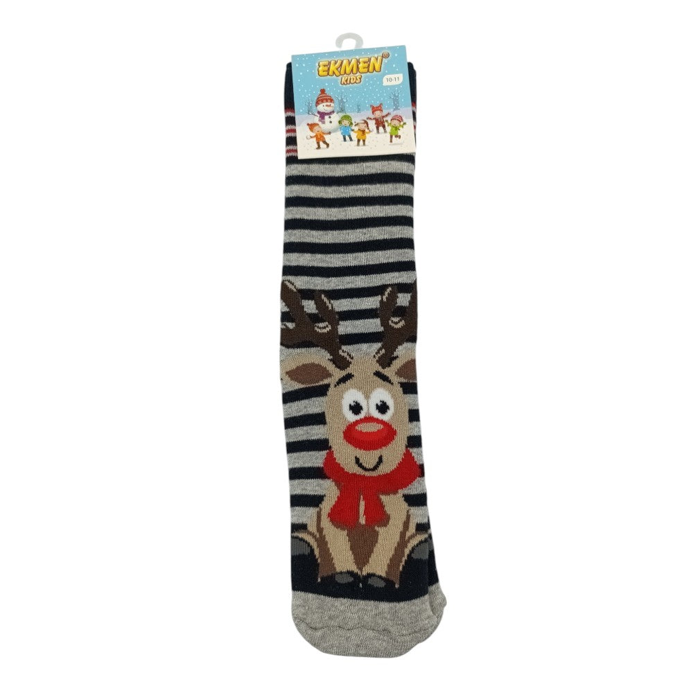 EKMENEKMEN Kids Χριστουγεννιάτικες Κάλτσες Παιδικές 1 Ζεύγος 8-9 Ετώνpapell.gr